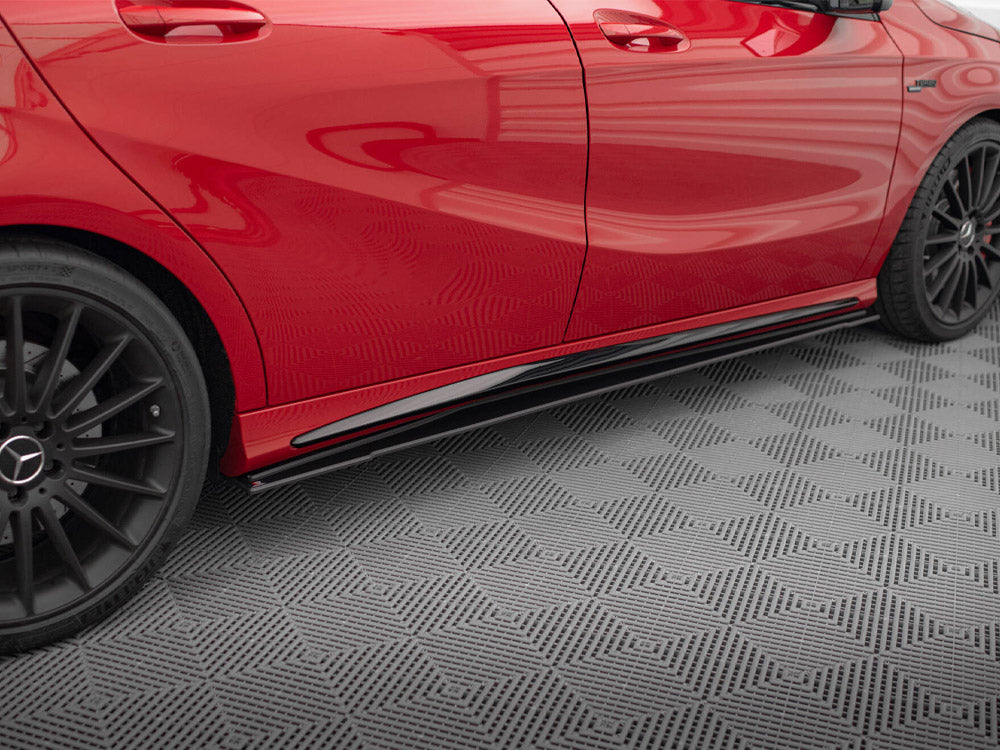 Maxton Design Street PRO Side Skirts Diffusers Mercedes-Benz A 45 AMG W176 Facelift - MEA176FAEROCNC-SD1B - Image 6