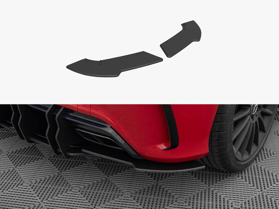 Maxton Design Street Pro Rear Side Splitters Mercedes-Benz A 45 AMG W176 Facelift - MEA176FAEROCNC-RSD1B - Image 1