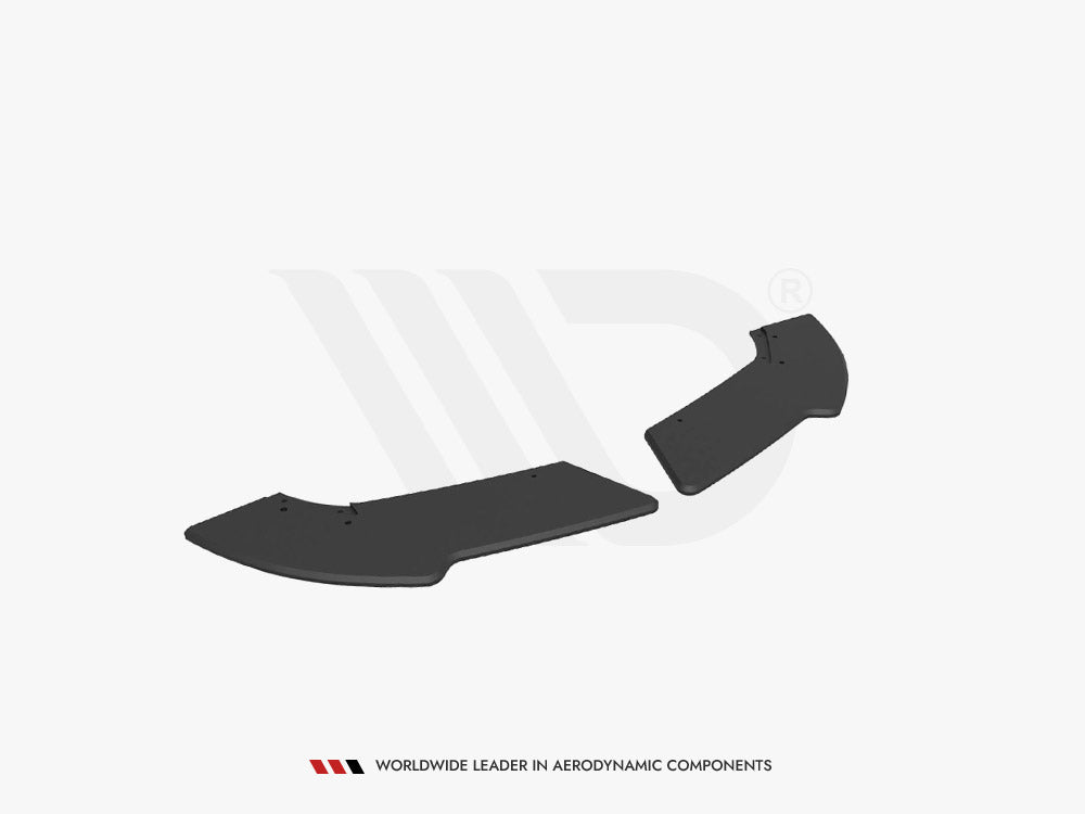 Maxton Design Street Pro Rear Side Splitters Mercedes-Benz A 45 AMG W176 Facelift - MEA176FAEROCNC-RSD1B - Image 4