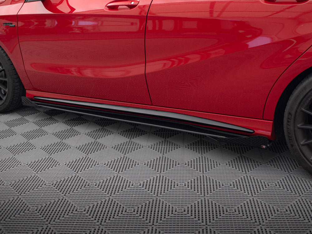 Maxton Design Side Flaps Mercedes-Benz A 45 AMG W176 Facelift - MEA176FAEROCNC-SF1G - Image 4