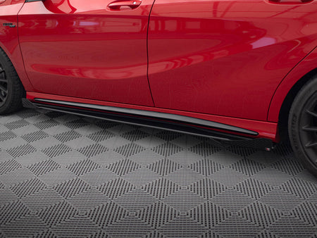 Maxton Design Side Flaps Mercedes-Benz A 45 AMG W176 Facelift - MEA176FAEROCNC-SF1G - Image 4