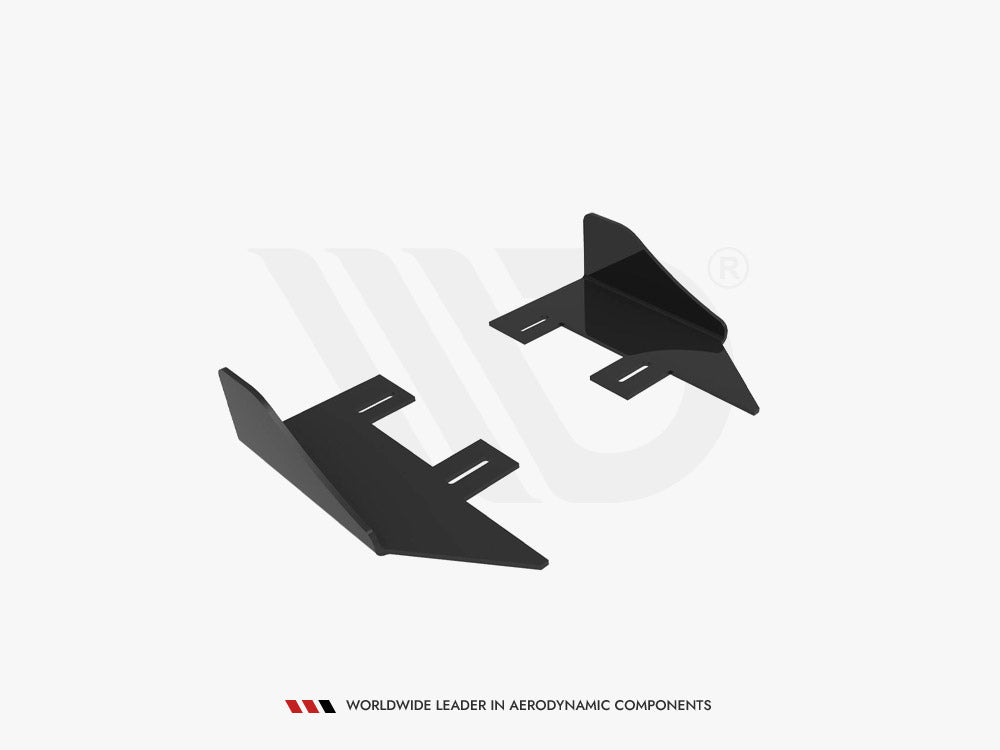 Maxton Design Side Flaps Mercedes-Benz A 45 AMG W176 Facelift - MEA176FAEROCNC-SF1G - Image 8