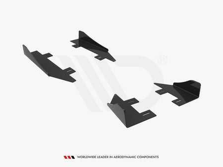 Maxton Design Side Flaps Mercedes-Benz A 45 AMG W176 Facelift - MEA176FAEROCNC-SF1G - Image 7