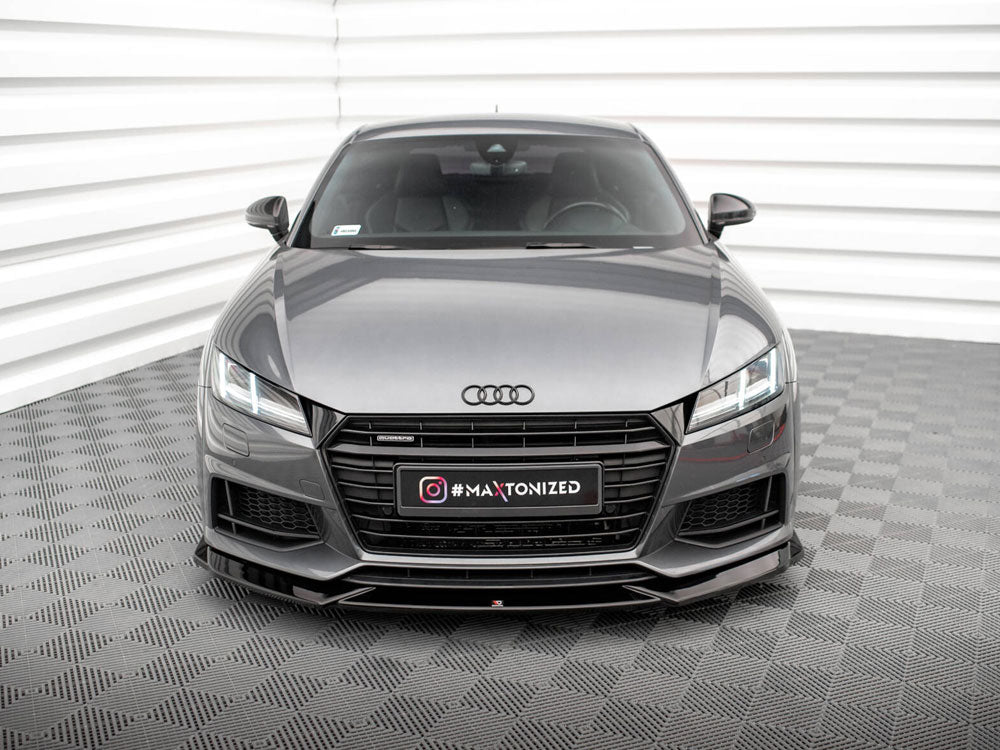 Maxton Design Front Splitter V.1 Audi TT S / S-Line 8S - AU-TT-3-SLINE-FD1G - Image 3