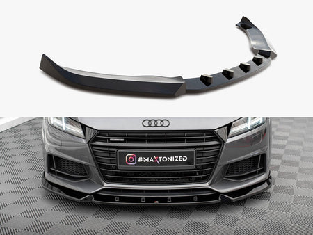 Maxton Design Front Splitter V.2 Audi TT S / S-Line 8S - AU-TT-3-SLINE-FD2G - Image 1
