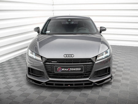 Maxton Design Front Splitter V.2 Audi TT S / S-Line 8S - AU-TT-3-SLINE-FD2G - Image 3