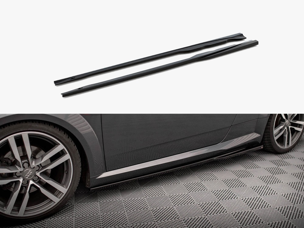 Maxton Design Side Skirts Diffusers Audi TT S / S-Line 8S - AU-TT-3-SLINE-SD1G - Image 1