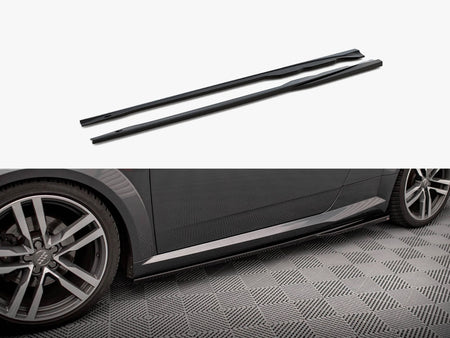 Maxton Design Side Skirts Diffusers Audi TT S / S-Line 8S - AU-TT-3-SLINE-SD1G - Image 1