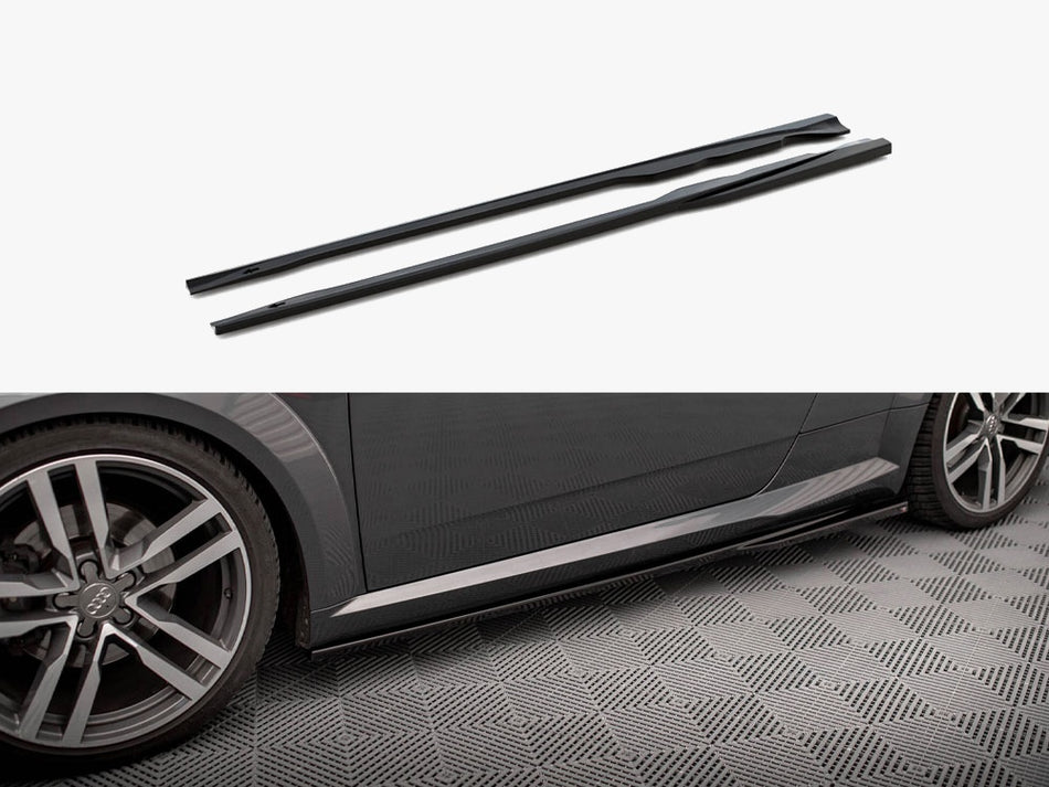 Maxton Design Side Skirts Diffusers Audi TT S / S-Line 8S - AU-TT-3-SLINE-SD1G - Image 1