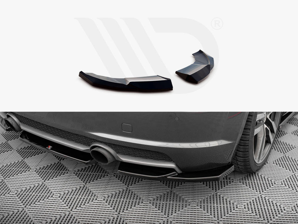 MAXTON DESIGN Rear Side Splitters V.1 Audi TT S-Line 8S