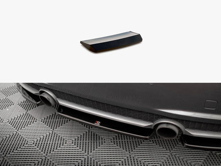 Maxton Design Central Rear Splitter Audi TT S-Line 8S - AU-TT-3-SLINE-RD1G - Image 1