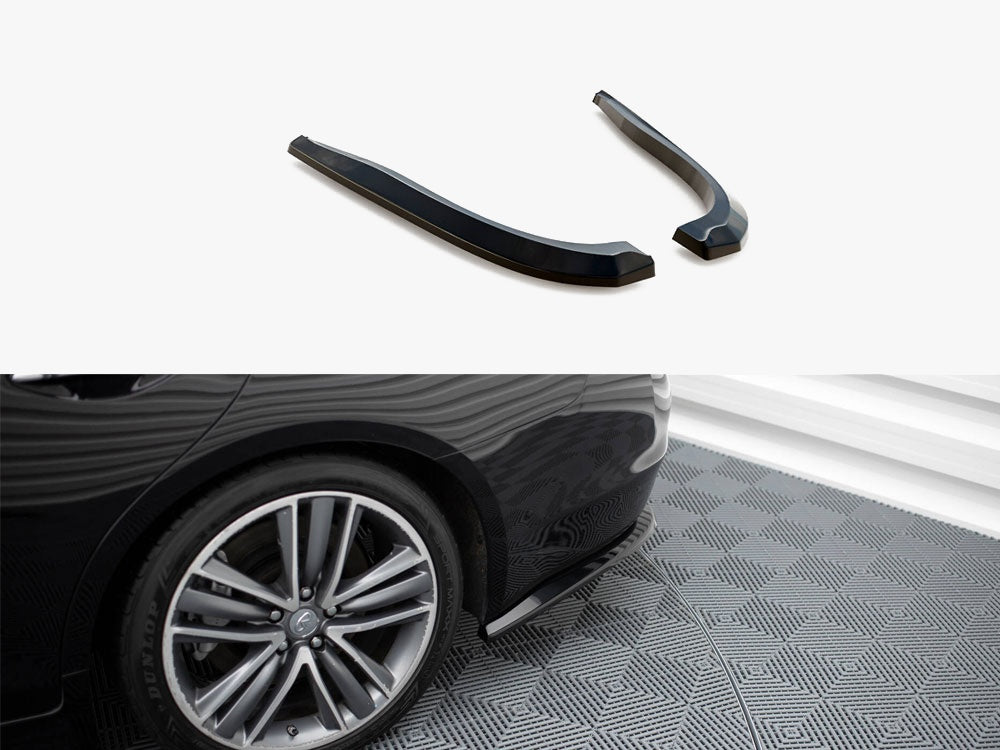 Maxton Design Rear Side Splitters V.2 Infiniti Q50 S Mk1 - IN-Q50S-1-RSD2G - Image 1