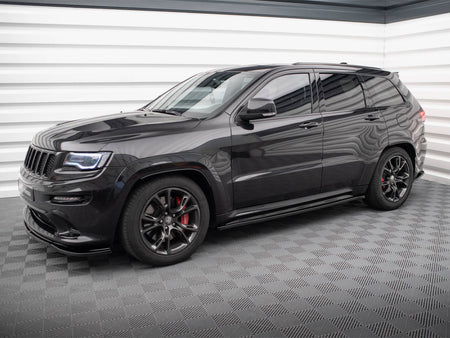 Maxton Design Side Skirts Diffusers Jeep Grand Cherokee SRT WK2 Facelift - JE-GC-4F-SRT8-SD1G - Image 2