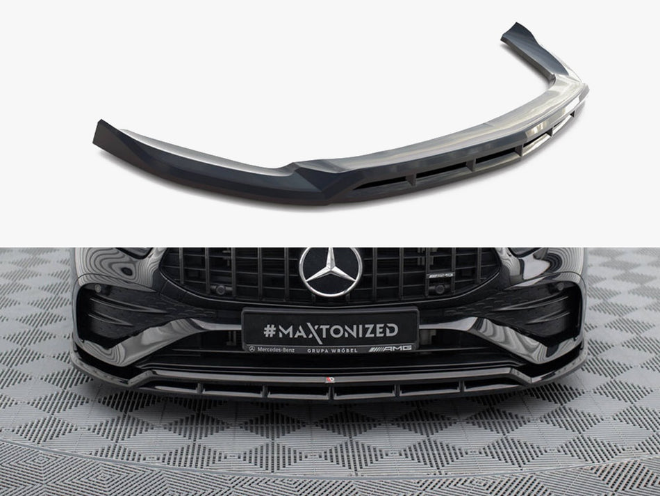 Maxton Design Front Splitter Mercedes-AMG A35 / A AMG-Line W177 Facelift - ME-A-177F-35-FD1G+FD1RG - Image 1