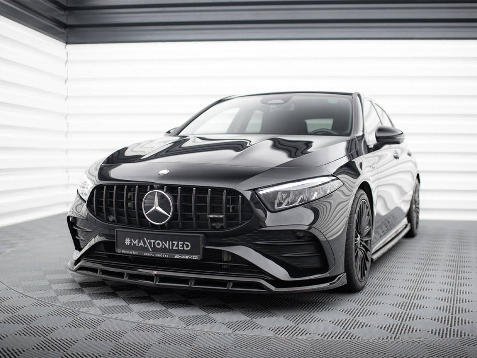 Maxton Design Front Splitter Mercedes-AMG A35 / A AMG-Line W177 Facelift - ME-A-177F-35-FD1G+FD1RG - Image 2