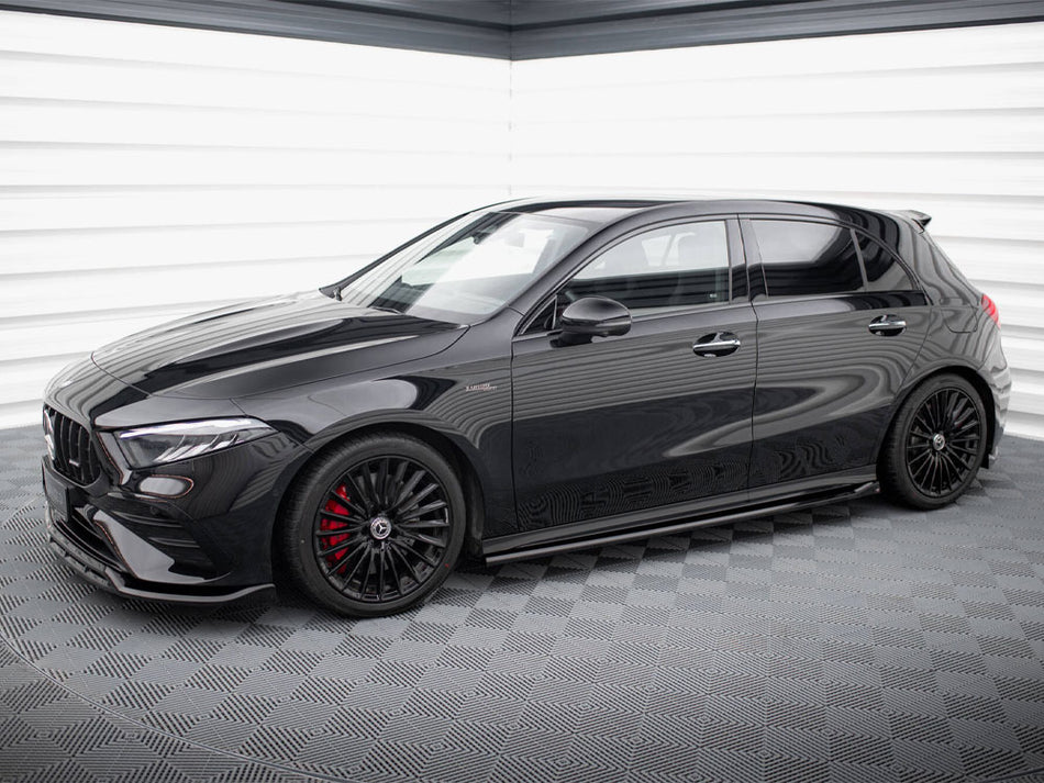 Maxton Design Side Skirt Diffusers Mercedes-AMG A35 / A AMG-Line W177 Facelift - ME-A-177F-35-SD1G - Image 2
