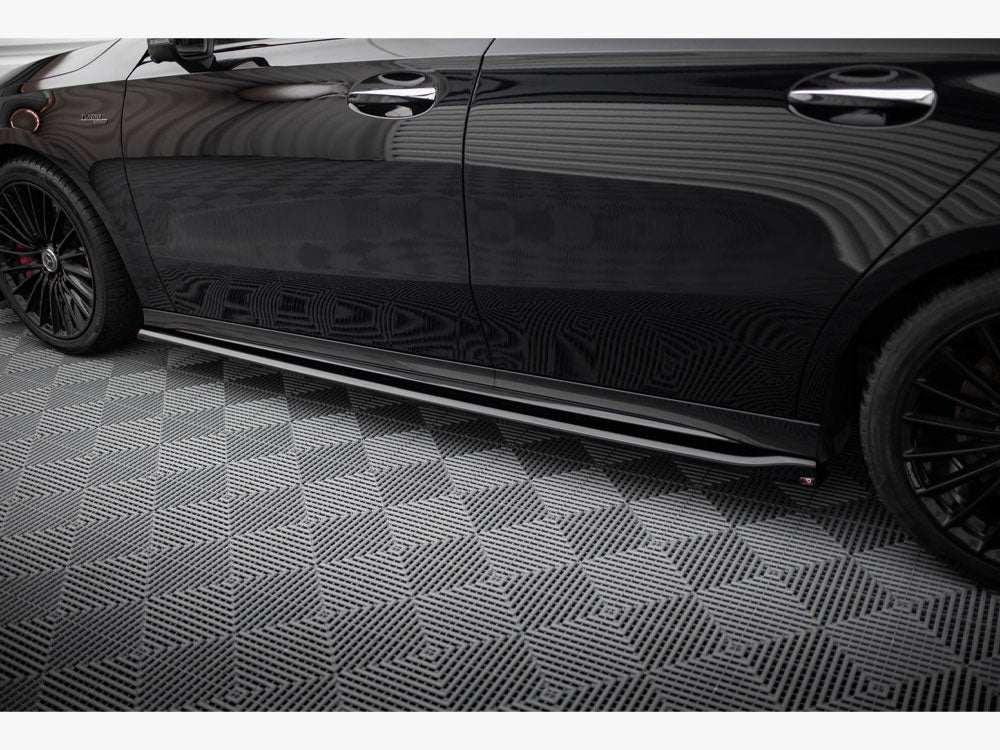 Maxton Design Side Skirt Diffusers Mercedes-AMG A35 / A AMG-Line W177 Facelift - ME-A-177F-35-SD1G - Image 4