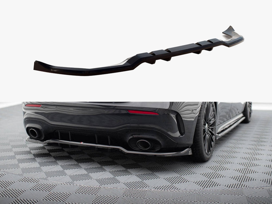 Rear Splitter (Vertical Bars) Mercedes-AMG A35 Hatchback W177