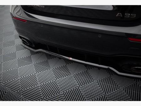 Maxton Design Rear Splitter (Vertical Bars) Mercedes-AMG A35 Hatchback W177 - ME-A-177F-35-RD1G+RD2G - Image 4