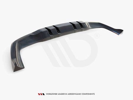 Maxton Design Rear Splitter (Vertical Bars) Mercedes-AMG A35 Hatchback W177 - ME-A-177F-35-RD1G+RD2G - Image 6