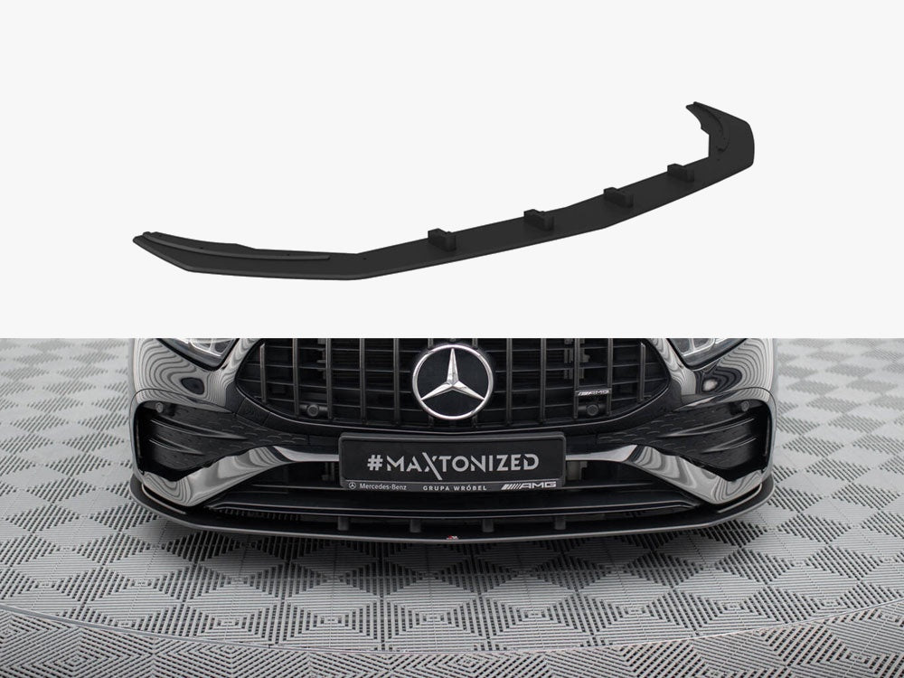 Maxton Design Street PRO Front Splitter Mercedes-AMG A35 W177 Facelift - MEA177F35CNC-FD1B - Image 1