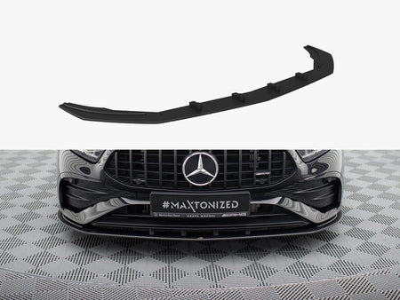 Maxton Design Street PRO Front Splitter Mercedes-AMG A35 W177 Facelift - MEA177F35CNC-FD1B - Image 1