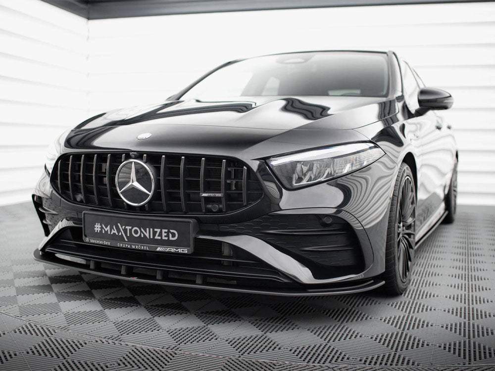 Maxton Design Street PRO Front Splitter Mercedes-AMG A35 W177 Facelift - MEA177F35CNC-FD1B - Image 2