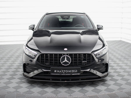 Maxton Design Street PRO Front Splitter Mercedes-AMG A35 W177 Facelift - MEA177F35CNC-FD1B - Image 3