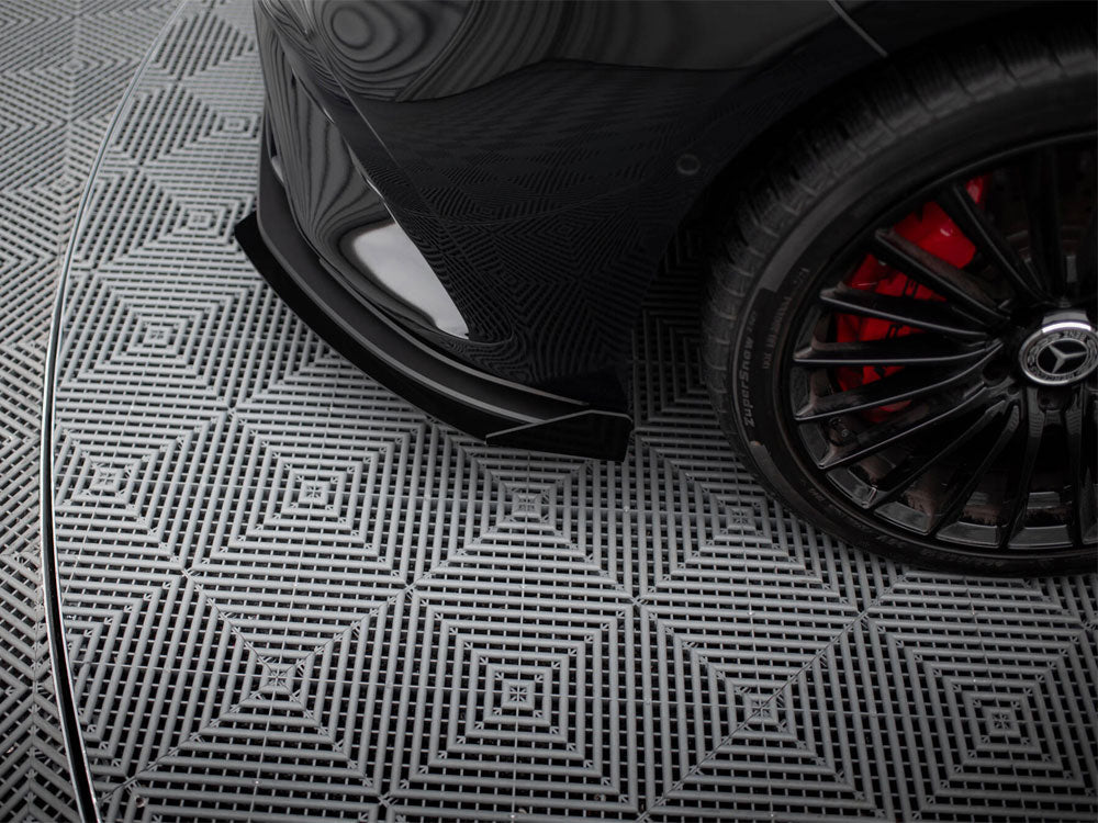 Maxton Design Street PRO Front Splitter + Flaps Mercedes-AMG A35 W177 Facelift - MEA177F35CNC-FD1B+FSF1G - Image 6