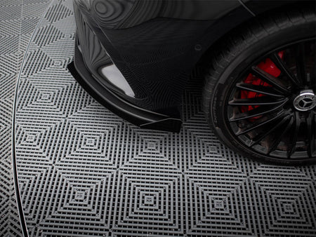 Maxton Design Street PRO Front Splitter + Flaps Mercedes-AMG A35 W177 Facelift - MEA177F35CNC-FD1B+FSF1G - Image 6