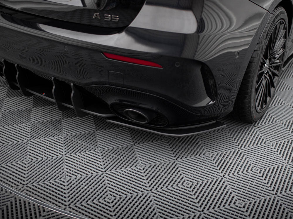 Maxton Design Street Pro Rear Side Splitters Mercedes-AMG A35 Hatchback W177 - MEA177F35CNC-RSD1B - Image 3