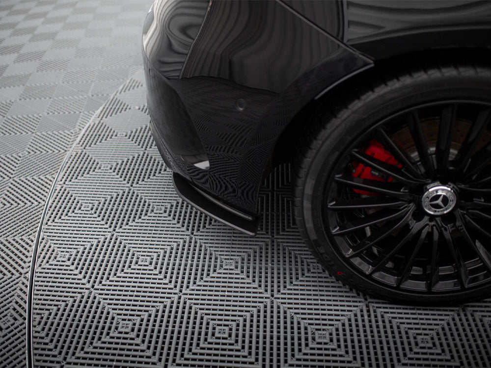 Maxton Design Street Pro Rear Side Splitters Mercedes-AMG A35 Hatchback W177 - MEA177F35CNC-RSD1B - Image 4