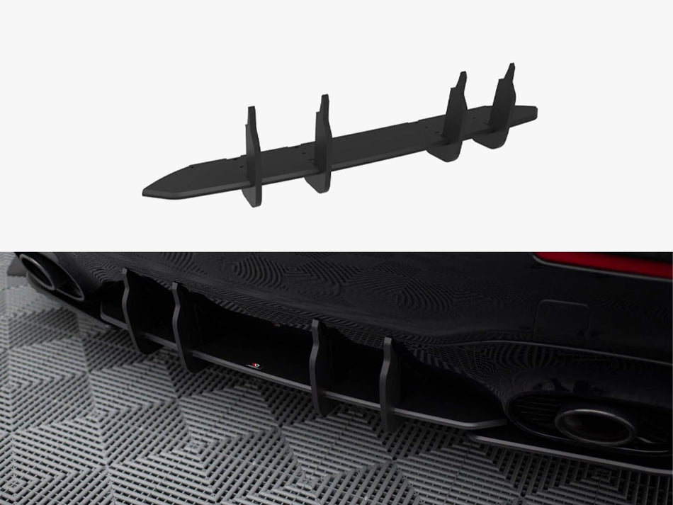 Maxton Design Street PRO Rear Diffuser Mercedes-AMG A35 Hatchback W177 - MEA177F35CNC-RS1B - Image 1