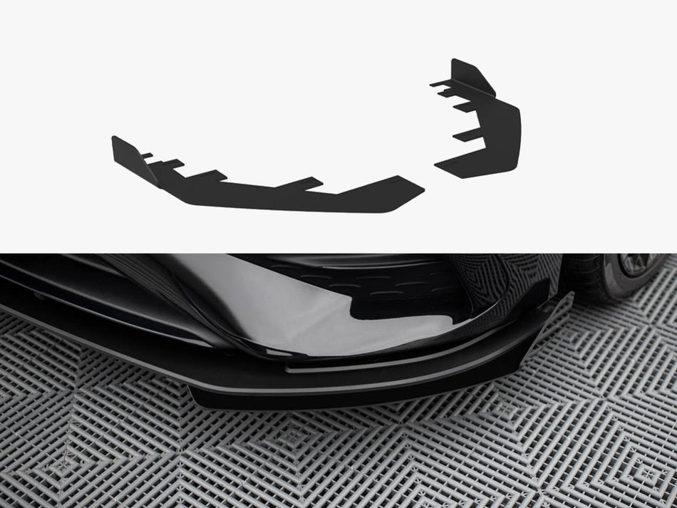 Maxton Design Front Flaps Mercedes-AMG A35 W177 Facelift - MEA177F35CNC-FSF1G - Image 1