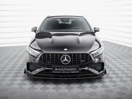 Maxton Design Front Flaps Mercedes-AMG A35 W177 Facelift - MEA177F35CNC-FSF1G - Image 3