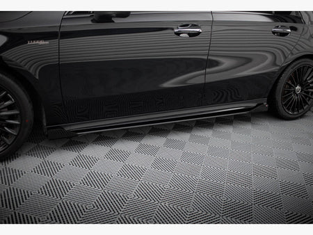 Maxton Design Side Flaps Mercedes-AMG A35 W177 Facelift - MEA177F35CNC-SF1G - Image 3