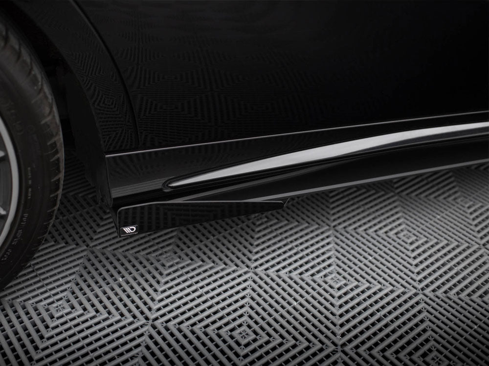 Maxton Design Side Flaps Mercedes-Benz A AMG-Line W176 Facelift - MEA176FAMGLINECNC-SF1G - Image 3