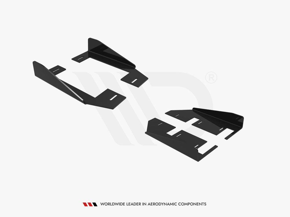 Maxton Design Side Flaps Mercedes-Benz A AMG-Line W176 Facelift - MEA176FAMGLINECNC-SF1G - Image 5