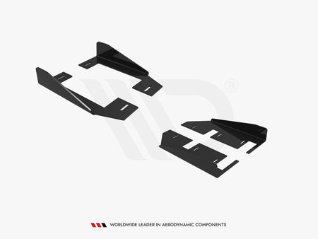 Maxton Design Side Flaps Mercedes-Benz A AMG-Line W176 Facelift - MEA176FAMGLINECNC-SF1G - Image 5