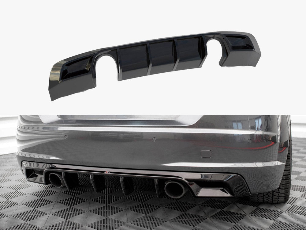 Maxton Design Rear Valance Audi TT S-Line 8S - AU-TT-3-SLINE-RS1G - Image 1
