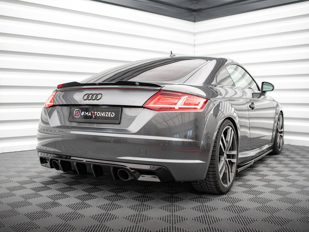 Maxton Design Rear Valance Audi TT S-Line 8S - AU-TT-3-SLINE-RS1G - Image 2