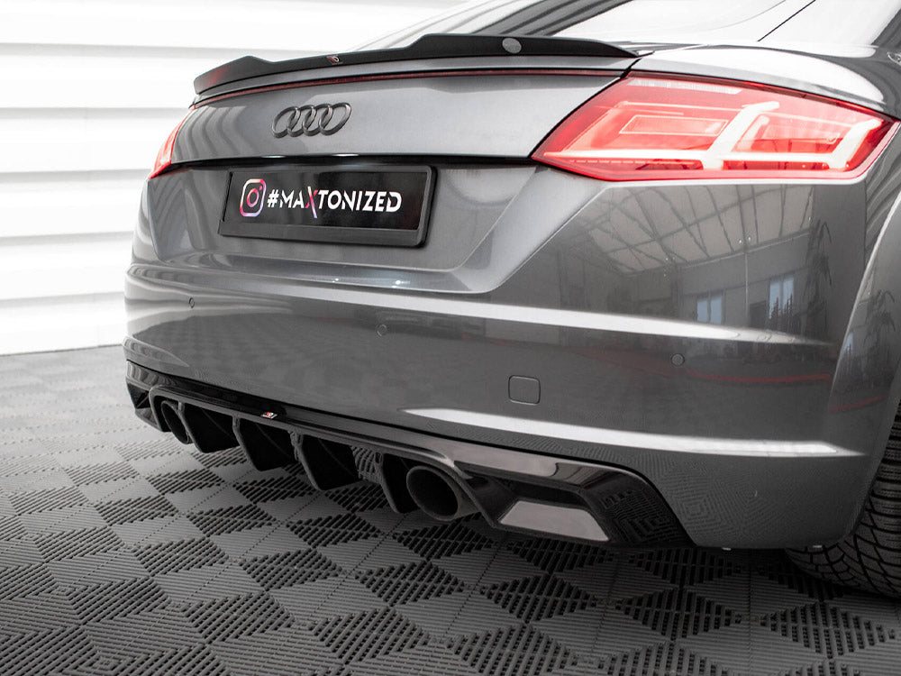 Maxton Design Rear Valance Audi TT S-Line 8S - AU-TT-3-SLINE-RS1G - Image 4