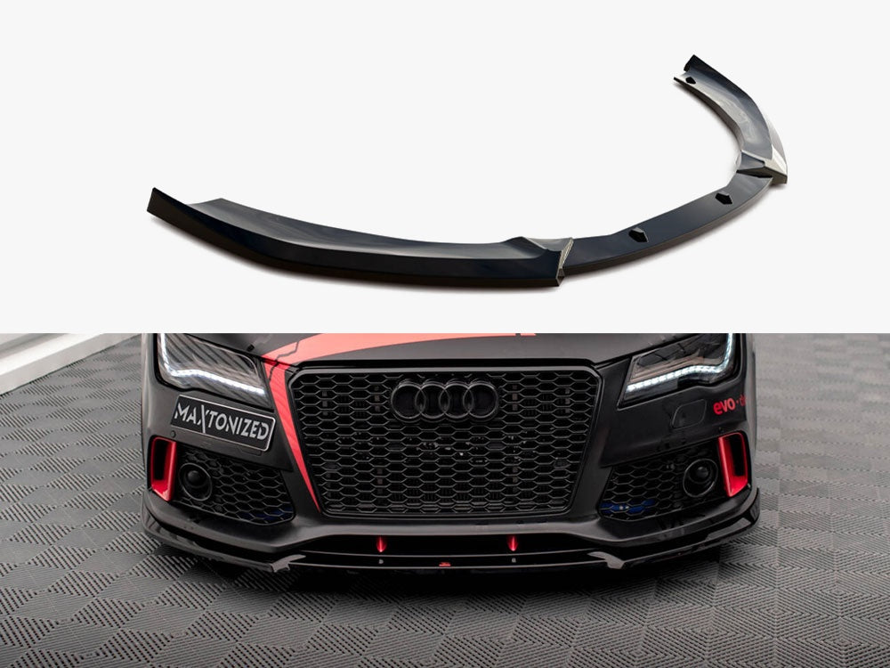 Maxton Design Front Splitter Audi A7 RS7 Look C7 - AU-A7-C7-RS7LOOK-FD1G - Image 1