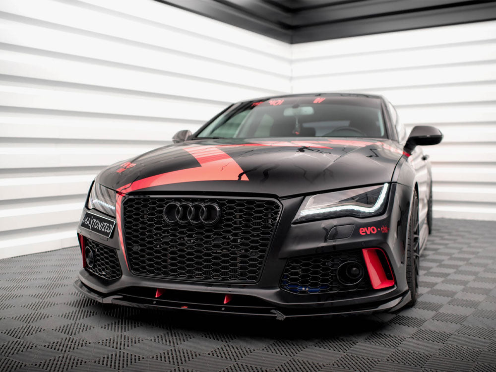 Maxton Design Front Splitter Audi A7 RS7 Look C7 - AU-A7-C7-RS7LOOK-FD1G - Image 2