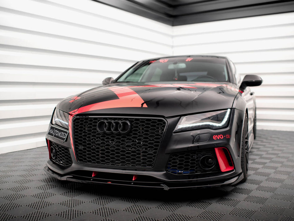Maxton Design Front Splitter Audi A7 RS7 Look C7 - AU-A7-C7-RS7LOOK-FD1G - Image 2