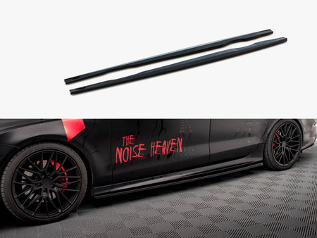 Maxton Design Side Skirts Diffusers Audi A7 RS7 Look C7 - AU-A7-C7-SLINE-SD1G - Image 1
