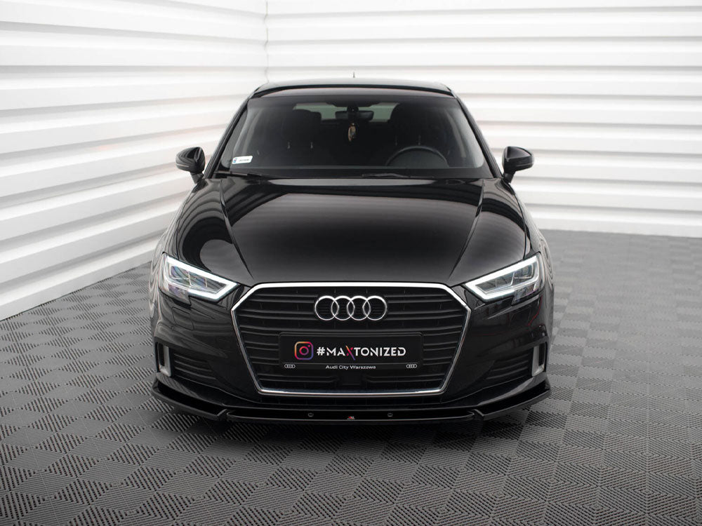 Maxton Design Front Splitter V.1 Audi A3 Sportback 8V Facelift - AU-A3-3F-SB-FD1G - Image 3