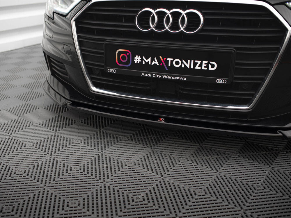 Maxton Design Front Splitter V.2 Audi A3 Sportback 8V Facelift - AU-A3-3F-SB-FD2G - Image 4
