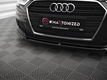 Maxton Design Front Splitter V.2 Audi A3 Sportback 8V Facelift - AU-A3-3F-SB-FD2G - Image 4