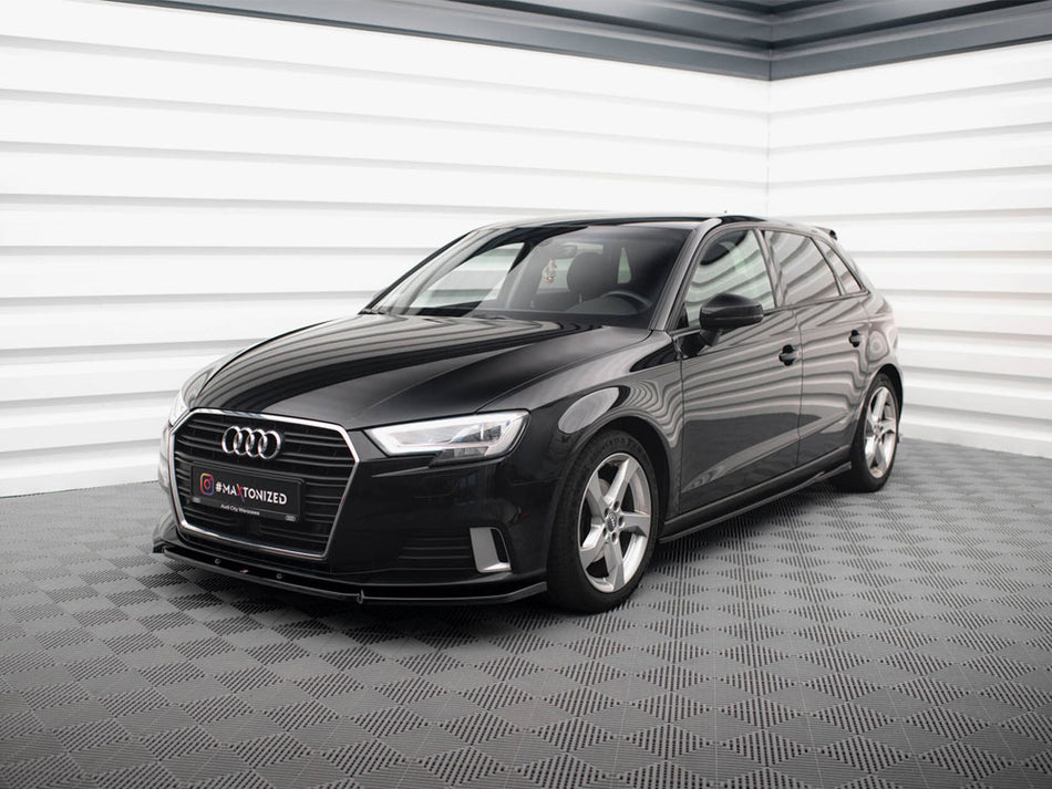 Maxton Design Side Skirts Diffusers Audi A3 Sportback 8V Facelift - AU-A3-3F-SB-SD1G - Image 2